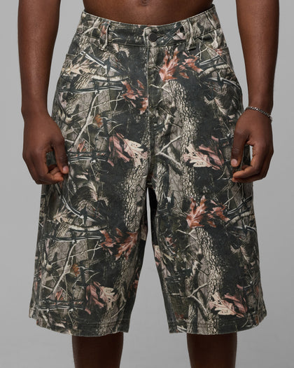 Loiter Collateral Jorts Real Tree Camo