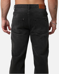 Saint Morta Skeleton Key Psykhe Jeans Black Shadow