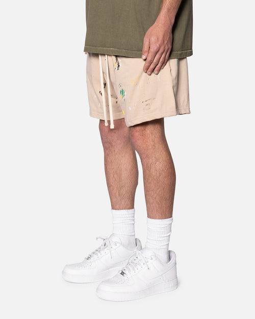 MNML Painter Shorts Off White