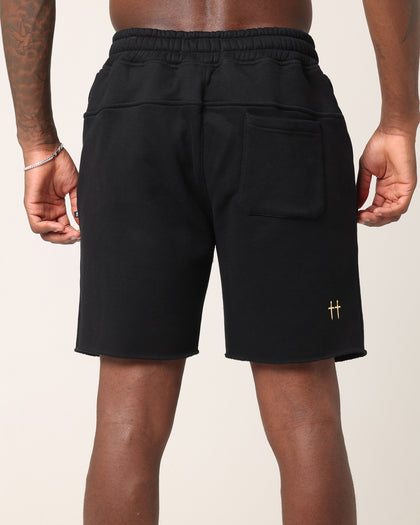 Saint Morta Daggers Sweat Shorts Black/Gold