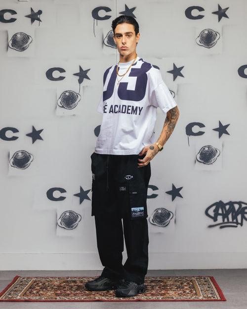 Carre Patchwork Cargo Jogger Black