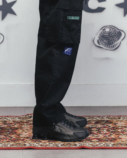 Carre Patchwork Cargo Jogger Black