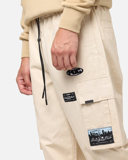 Carre Patchwork Cargo Jogger Cream
