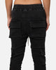 The Anti Order Blueprint Denim Joggers Vintage Black