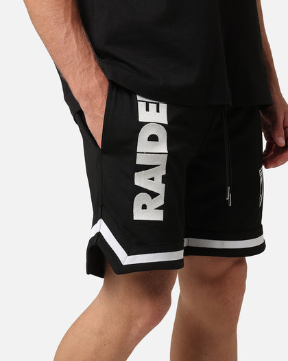 New Era Las Vegas Raiders Mesh Glow Shorts Black