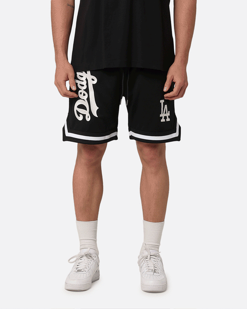 New Era Los Angeles Dodgers Mesh Glow Shorts Black