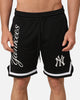 New Era New York Yankees Mesh Glow Shorts Black