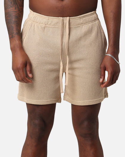 XXIII Broad Knit Shorts Tan