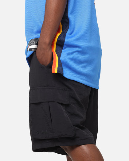 X-Large 91 Nylon Cargo Shorts Black