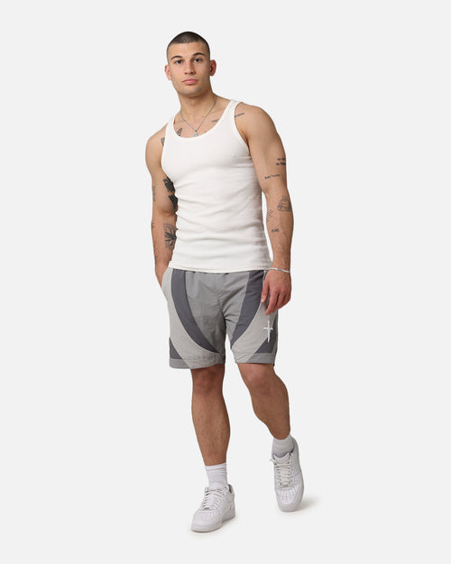 Saint Morta Holy Grail Nylon Shorts Grey