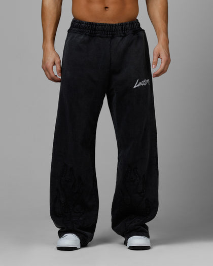 Loiter Inferno Sweatpants Washed Black