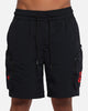 The Anti Order Faction Technical Shorts Black/Red
