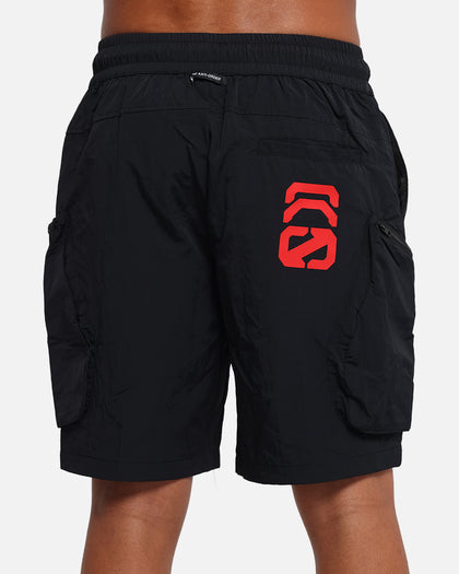 The Anti Order Faction Technical Shorts Black/Red