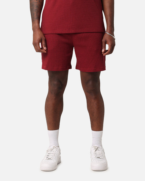 XXIII Ethan Knit Shorts Maroon