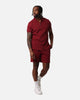 XXIII Ethan Knit Shorts Maroon