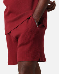 XXIII Ethan Knit Shorts Maroon