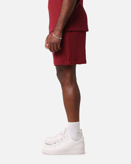 XXIII Ethan Knit Shorts Maroon