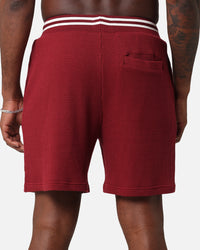 XXIII Ethan Knit Shorts Maroon