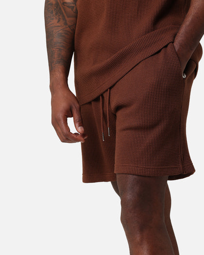 XXIII Ethan Knit Shorts Brown