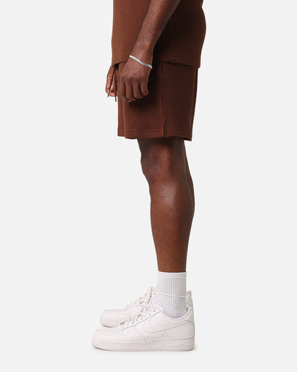 XXIII Ethan Knit Shorts Brown