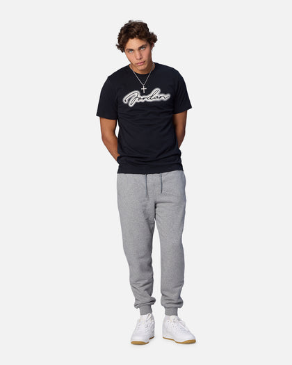 Jordan Brooklyn Fleece Pants Carbon Heather/White