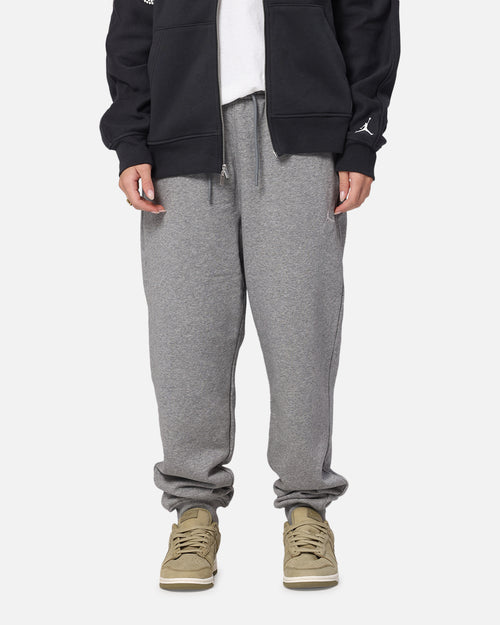 Jordan Brooklyn Fleece Pants Carbon Heather/White