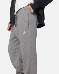 Jordan Brooklyn Fleece Pants Carbon Heather/White