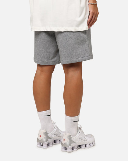 Jordan Brooklyn Fleece Shorts Carbon Heather/White
