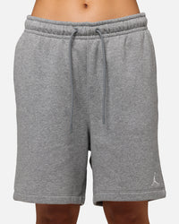 Jordan Brooklyn Fleece Shorts Carbon Heather/White