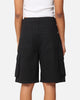 S Double Cargo Work Shorts Black