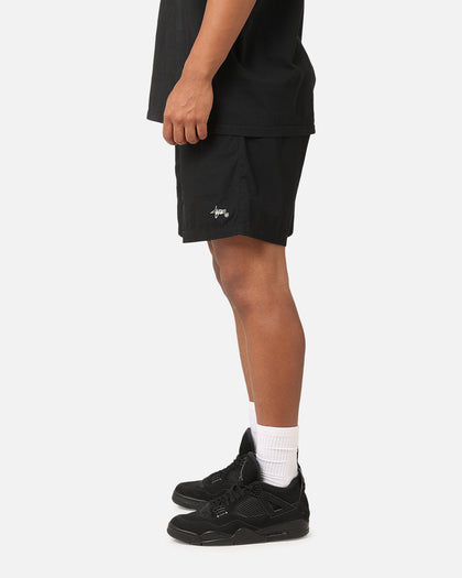 S Double Poplin Coast Boxer Shorts Black