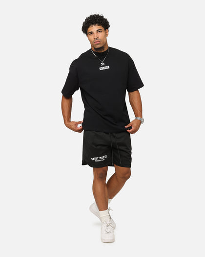 Saint Morta Members Club Mesh Shorts Black
