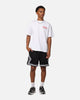 Carre Fold Mesh Basketball Shorts Black/White