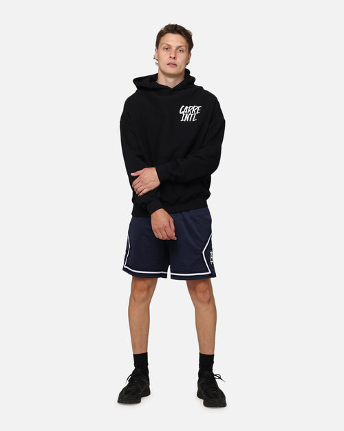 Carre Fold Mesh Basketball Shorts Navy/White