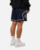 Carre Fold Mesh Basketball Shorts Navy/White