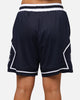 Carre Fold Mesh Basketball Shorts Navy/White