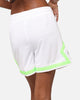 Jordan Women's Dr-FIT 4" Sport Diamond Shorts White/White/Green