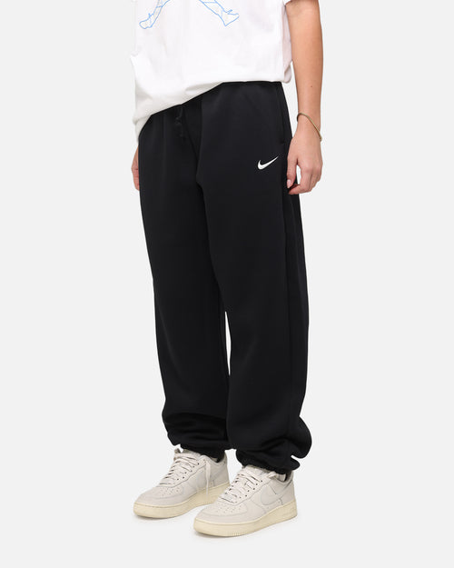 Nike Women's Sportswear Phoenix Fleece High-Waisted Oversized Sweatpants Black/Sail