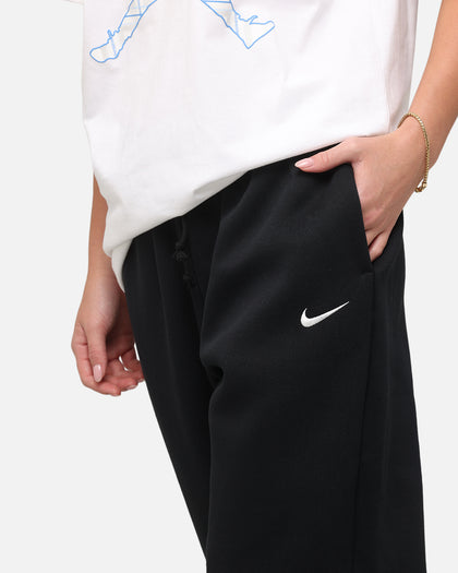 Nike Women's Sportswear Phoenix Fleece High-Waisted Oversized Sweatpants Black/Sail
