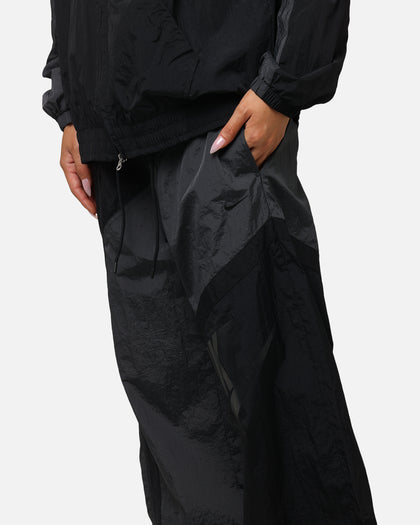 Nike Women's Sportswear Mid-Rise Street Woven Open-Hem Pants Anthracite/Black