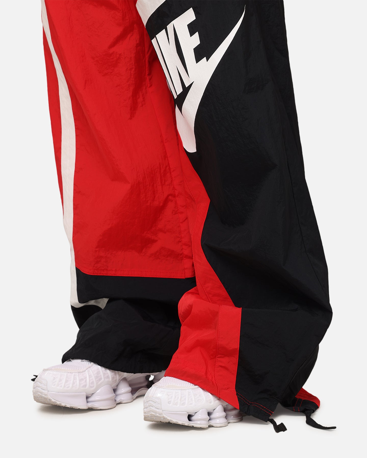 womens red nike pants