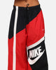 Nike Women's Sportswear Mid-Rise Street Woven Open-Hem Pants University Red/Black/Sail