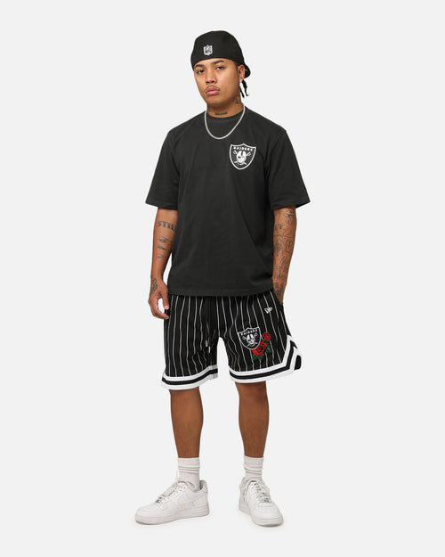 New Era Las Vegas Raiders Rose Mesh Shorts Black