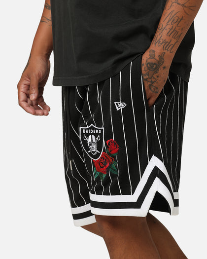 New Era Las Vegas Raiders Rose Mesh Shorts Black