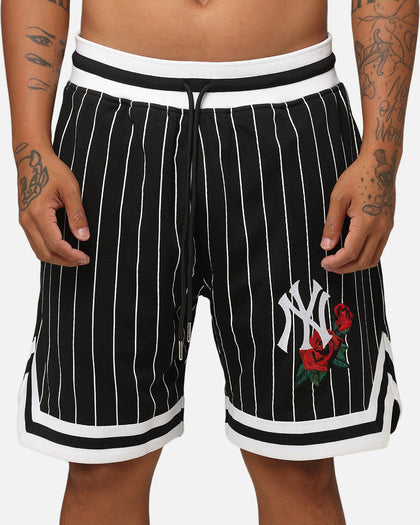 New Era New York Yankees Rose Mesh Shorts Black