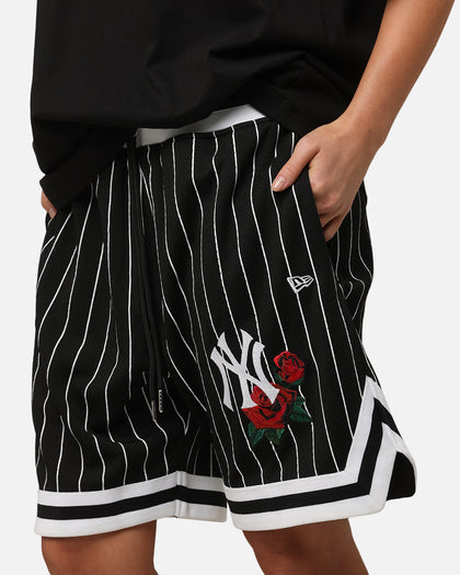 New Era New York Yankees Rose Mesh Shorts Black