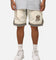 New Era New York Yankees Mesh Shorts Light Beige