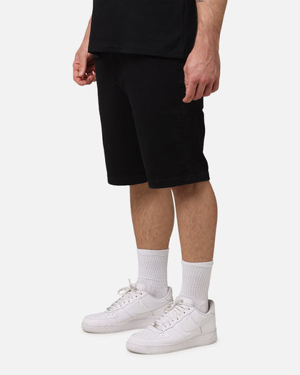 Saint Morta Essential Denim Shorts Washed Black