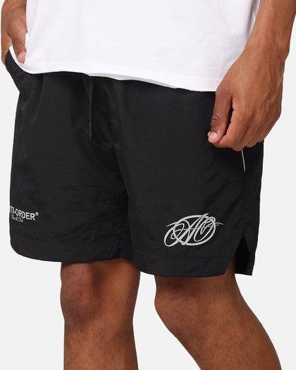 The Anti Order Track Club Nylon Shorts Black/White