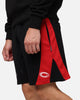 Carre Panelled Shorts Black/Red